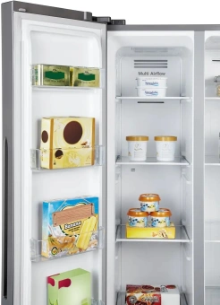 Холодильник Gorenje NRS81714SI 2-хкамерн. серый металлик - купить недорого с доставкой в интернет-магазине