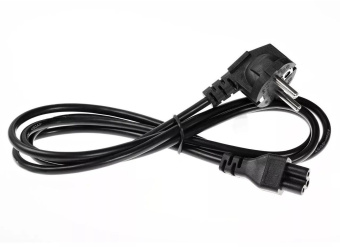 Кабель Premier 5-282 IEC C5 (3-pin) Евровилка угловой 1м (5-282(0.5) 1.0) черный (Bulk) - купить недорого с доставкой в интернет-магазине