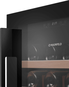 Винный шкаф Maunfeld MBWC-135S54 1-нокамерн. черный стекло (КА-00018701) - купить недорого с доставкой в интернет-магазине