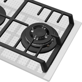 Газовая варочная поверхность Maunfeld EGHG.32.73CW/G белый - купить недорого с доставкой в интернет-магазине