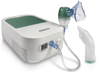 Ингалятор Omron DuoBaby (NE-301-RU) компрессорный стационарный белый - купить недорого с доставкой в интернет-магазине