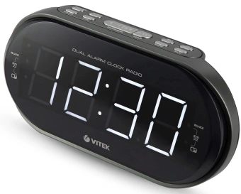 Радиочасы Vitek VT-6610 - купить недорого с доставкой в интернет-магазине