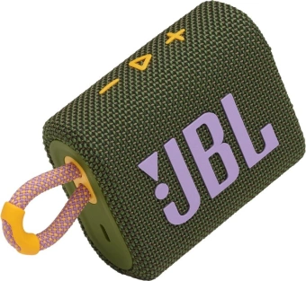 Колонка порт. JBL GO 3 зеленый 4.2W 1.0 BT (JBLGO3GRN) - купить недорого с доставкой в интернет-магазине