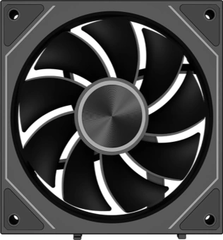 Вентилятор для корпуса PcCooler F3 X120R Reverse ARGB 120х120x25 черный 4-pin 28.4дБ (F3X12R-BKAC-GL) Ret - купить недорого с доставкой в интернет-магазине