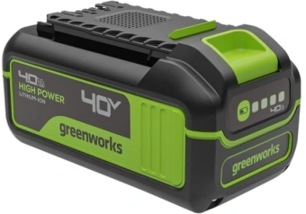 Батарея аккумуляторная Greenworks G40HP4 40В 4Ач Li-Ion (2958507) - купить недорого с доставкой в интернет-магазине