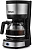 Кофеварка капельная Kitfort КТ-730 650Вт черный/нержавеющая сталь