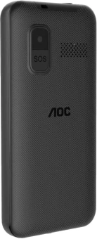Мобильный телефон AOC 205 A черный моноблок 2.4" - купить недорого с доставкой в интернет-магазине