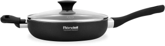 Сотейник Rondell Infinity RDA-574 d=24см (с крышкой) черный - купить недорого с доставкой в интернет-магазине