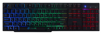 Клавиатура Оклик 780G SLAYER черный USB for gamer LED - купить недорого с доставкой в интернет-магазине