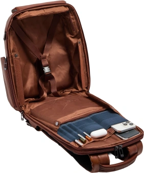 Рюкзак Piquadro Victor CA7181W143/CU табачный натур.кожа - купить недорого с доставкой в интернет-магазине