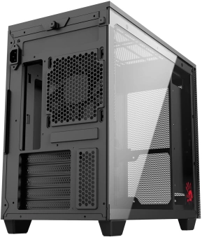 Корпус Bloody BD-CC117F черный без БП mATX 5x120mm 1xUSB2.0 1xUSB3.0 audio bott PSU - купить недорого с доставкой в интернет-магазине