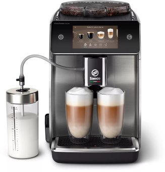 Кофемашина Saeco SM6685/00 1500Вт серый - купить недорого с доставкой в интернет-магазине