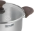 Кастрюля Rondell Coffee Bean RDS-1644 3.2л. d=20см (с крышкой) стальной - купить недорого с доставкой в интернет-магазине