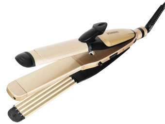 Щипцы Starwind SHC 7075 55Вт шампань/черный макс.темп.:200С - купить недорого с доставкой в интернет-магазине