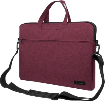 Сумка для ноутбука 15.6" Portcase KCB-165 Bordo бордовый нейлон/полиэстер - купить недорого с доставкой в интернет-магазине