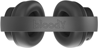 Наушники накладные A4Tech Bloody MH390 черный беспроводные bluetooth оголовье (MH390 BLACK) - купить недорого с доставкой в интернет-магазине