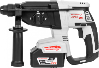 Перфоратор Интерскол ПА-24/18ВM без АКБ и ЗУ патрон:SDS-plus уд.:2.6Дж 1600Вт аккум. - купить недорого с доставкой в интернет-магазине