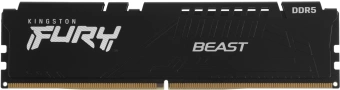Память DDR5 16GB 6000MHz Kingston KF560C30BBE-16 Fury Beast Black Expo RTL Gaming PC5-48000 CL30 DIMM 288-pin 1.4В kit single rank с радиатором Ret - купить недорого с доставкой в интернет-магазине