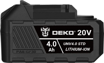 Батарея аккумуляторная Deko UNV4.0 STD 20В 4Ач Li-Ion (063-4494) - купить недорого с доставкой в интернет-магазине