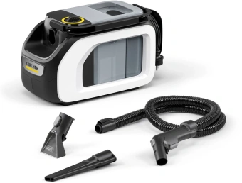 Пылесос моющий Karcher SE 3 Compact Home Floor 500Вт белый/черный - купить недорого с доставкой в интернет-магазине