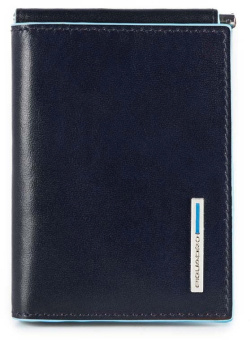 Портмоне Piquadro Blue Square PU3890B2R/BLU2 синий натур.кожа - купить недорого с доставкой в интернет-магазине