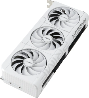 Видеокарта Asus PCI-E 5.0 PRIME-RX9070XT-O16GWHITE AMD Radeon RX 9070XT 16Gb 256bit GDDR6 2460/20000 HDMIx1 DPx3 HDCP Ret - купить недорого с доставкой в интернет-магазине