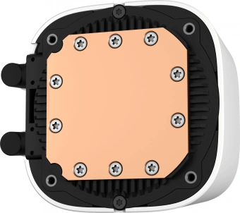 Система водяного охлаждения Deepcool LE520 ARGB Soc-AM5/AM4/1200/1700/1851 белый 4-pin 28.2-32.9dB Al 1238gr Ret (R-LE520-WHAMMN-G-1) - купить недорого с доставкой в интернет-магазине