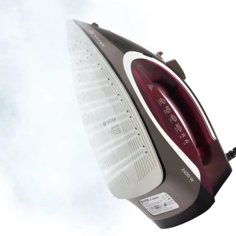 Утюг Vitek VT-8309 2400Вт бордовый/черный - купить недорого с доставкой в интернет-магазине