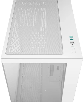 Корпус Deepcool CG530 WH белый без БП ATX 10x120mm 4x140mm 1xUSB2.0 2xUSB3.0 audio bott PSU - купить недорого с доставкой в интернет-магазине