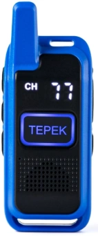Рация Терек Спорт 199кан. до 3км сигн.Аналоговый синий (СПОРТ СИНИЙ) - купить недорого с доставкой в интернет-магазине