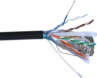 Кабель информационный Lanmaster TWT-6FTP-UNV кат.6 FTP 4 пары LSZH 305м белый - купить недорого с доставкой в интернет-магазине