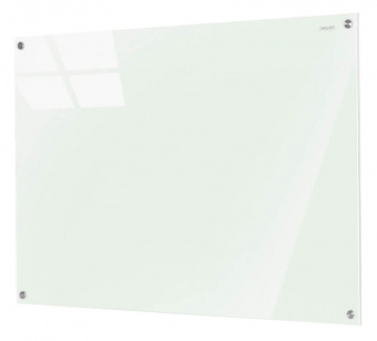 Доска стеклянная Deli 8736 стеклянная белый 90x120см стекло магнитный 4 магнита/2 маркера/стиратель - купить недорого с доставкой в интернет-магазине