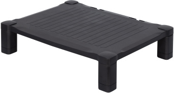 Подставка под монитор Бюрократ Block черный - купить недорого с доставкой в интернет-магазине