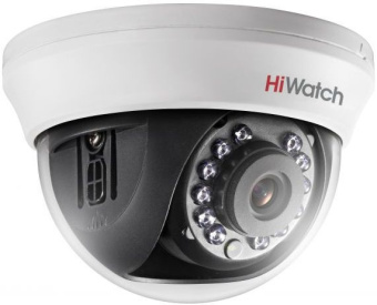 Камера видеонаблюдения аналоговая HiWatch DS-T591(C) (2.8 mm) 2.8-2.8мм HD-CVI HD-TVI цв. корп.:белый - купить недорого с доставкой в интернет-магазине