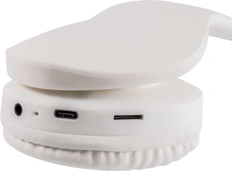 Гарнитура накладные Hyundai H-HP104 белый беспроводные bluetooth оголовье - купить недорого с доставкой в интернет-магазине