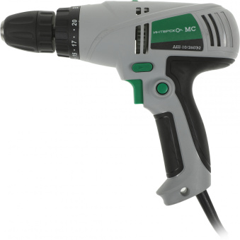 Дрель-шуруповерт Интерскол ДШ-10/260Э2 260Вт патрон:быстрозажимной (211.3.0.30) - купить недорого с доставкой в интернет-магазине