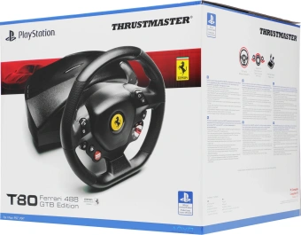 Руль ThrustMaster T80 RW FERRARI 488 GTB EMEA VERSION (4160672) - купить недорого с доставкой в интернет-магазине