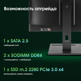 Моноблок Digma Pro Vision 23.8" Full HD i3 1215U (1.2) 8Gb SSD256Gb UHDG CR Windows 11 Pro Eth WiFi BT 90W клавиатура мышь Cam черный 1920x1080 - купить недорого с доставкой в интернет-магазине