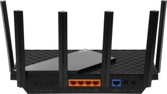 Роутер беспроводной TP-Link ARCHER AX72 PRO AX5400 10/100/1000/2500BASE-TX/4G ready черный - купить недорого с доставкой в интернет-магазине
