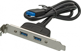 Адаптер USB Bracket 2xUSB3.0 Bulk - купить недорого с доставкой в интернет-магазине
