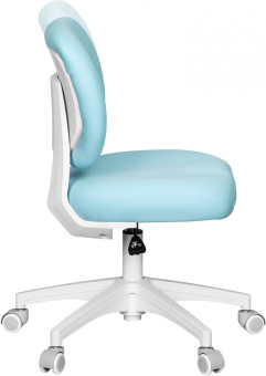 Кресло детское Cactus CS-CHR-3594BL голубой крестов. пластик белый - купить недорого с доставкой в интернет-магазине