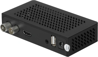 Ресивер DVB-T2 Hyundai H-DVB240 черный - купить недорого с доставкой в интернет-магазине