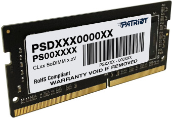 Память DDR4 16GB 3200MHz Patriot PSD416G320081S Signature RTL PC4-25600 CL22 SO-DIMM 260-pin 1.2В single rank Ret - купить недорого с доставкой в интернет-магазине