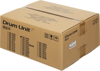 Блок фотобарабана Kyocera DK-3190 302T693031/302T693030 черный ч/б:500000стр. для PЗ050DN/P3055DN/P3060DN Kyocera - купить недорого с доставкой в интернет-магазине