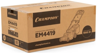 Газонокосилка ручная Champion EM4419 1.9Вт - купить недорого с доставкой в интернет-магазине