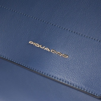 Сумка женская Piquadro Circle BD6777W92/BLU4 синяя натур.кожа - купить недорого с доставкой в интернет-магазине