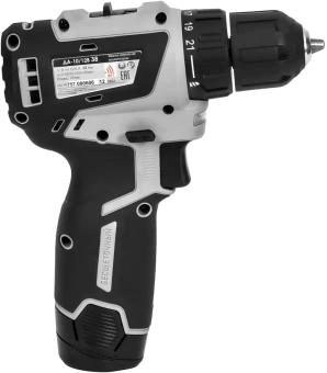 Дрель-шуруповерт Интерскол ДА-10/12В аккум. патрон:быстрозажимной (кейс в комплекте) (757.3.2.40) - купить недорого с доставкой в интернет-магазине
