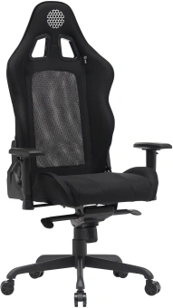 Кресло Cactus CS-CHR-MC04-BBK черный крестов. сталь пластик черный - купить недорого с доставкой в интернет-магазине