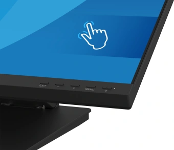 Монитор Iiyama 24" ProLite T2454MSC-B3AG черный IPS LED 4ms 16:9 HDMI M/M глянцевая HAS 1000:1 300cd 178гр/178гр 1920x1080 75Hz DP FHD USB Touch 5.4кг - купить недорого с доставкой в интернет-магазине