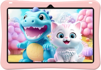 Планшет Teclast P30T Kids A523 (1.8) 8C RAM4Gb ROM128Gb 10.1" IPS 1280x800 Android 14 розовый 5Mpix 2Mpix BT WiFi Touch microSD 256Gb 6000mAh 10hr - купить недорого с доставкой в интернет-магазине